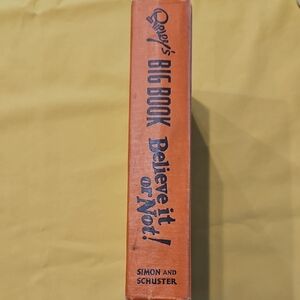 Ripleys Big Book Believe It Or Not! - Signed By Author Robert L. Ripley In 1941